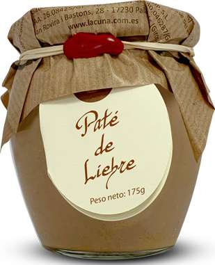 Paté ze zajíce, La Cuna, 85g, 129 Kč